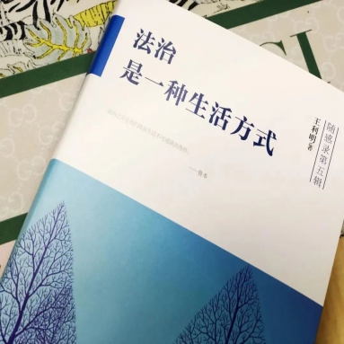 《法治是一种生活方式》